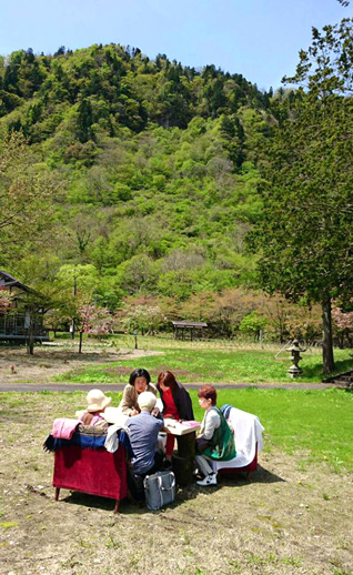阿賀の角神の野原