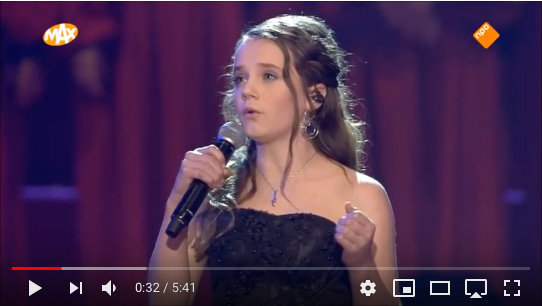 Amira Willighagen ~ Max Proms Concert 